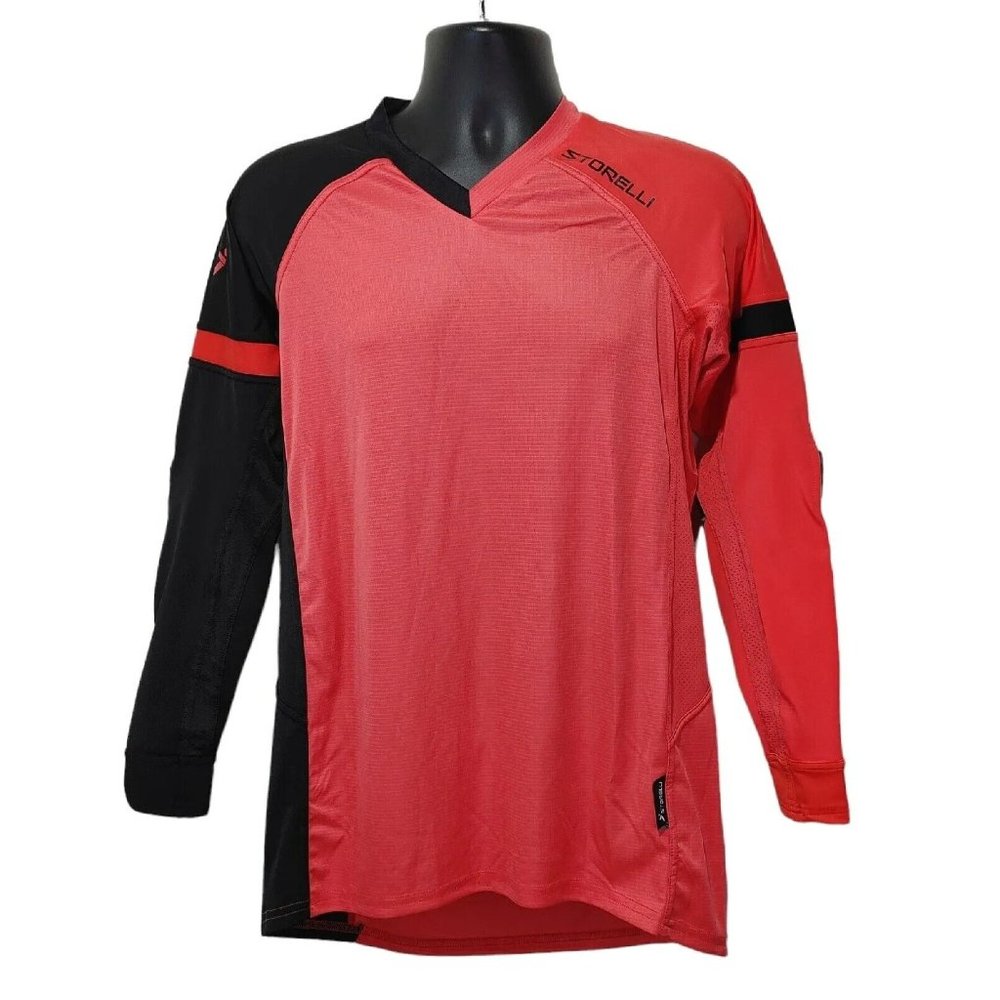 Storelli ExoShield Gladiator Goalkeeper Coral / Black  Size Unisex Medium